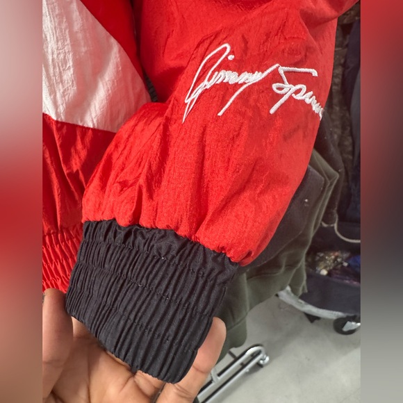 Red and White Racing Jacket - Picture 3 of 6